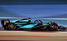 Alonso leads Verstappen in second practice as Aston Martin hype grows