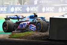 Gasly explains 'not ideal’ session-ending crash after coming a cropper at Degner