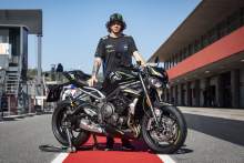 Bezzecchi awarded Triumph Street Triple RS for trophy win… but he can’t ride it