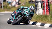Michael Dunlop wins 25th Isle of Man TT race to edge nearer all-time record