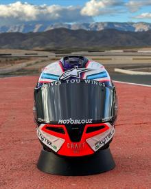 Jorge Martin Alpinestars Helmet (Front Side)