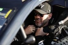 Jimmie Johnson's chances for playoff berth end in crash at Indy