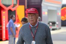 Lauda in hospital with flu after lung transplant