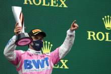 2nd place Sergio Perez (MEX) Racing Point F1 Team RP19.