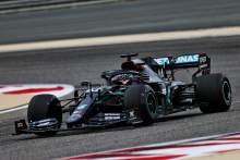 Lewis Hamilton (GBR) Mercedes AMG F1 W11.