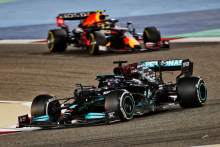 Lewis Hamilton (GBR) Mercedes AMG F1 W12.