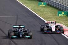Lewis Hamilton (GBR) Mercedes AMG F1 W12.