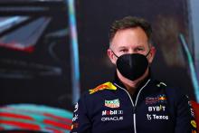 Christian Horner (GBR) Red Bull Racing Team Principal in the FIA Press Conference.