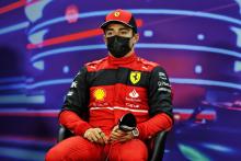 Charles Leclerc (MON) Ferrari in the post qualifying FIA Press Conference.