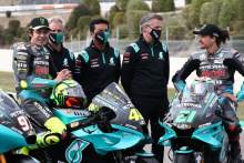 Valentino Rossi , Wilco Zeelenberg, Razlan Razali, Johan Stigefelt, Spanish MotoGP, 29 April 2021