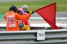 Red flag, British MotoGP, 27 August 2021