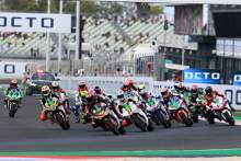 Jordi Torres race start, MotoE race, San Marino MotoGP, 18 September 2021