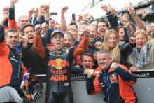 Espargaro: Emosi untuk naik podium KTM lebih kuat dari memenangkan gelar dunia