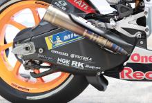Carbon fibre swingarms banned in Moto3