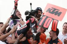 'Incredible race' - Arenas hands KTM 100th win