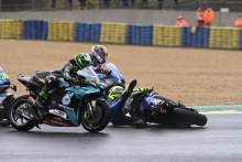 Valentino Rossi crash, French MotoGP race, 11 October 2020