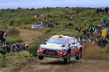 Neuville moves clear as Tanak drops out