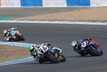 Eugene Laverty and Kohta Nozane, Jerez WorldSBK race1, 26 September 2021