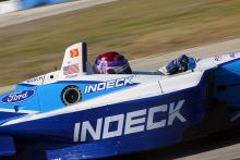 Youngsters showcase skills in Champ Car test.