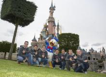 Disneyland visit for MotoGP riders