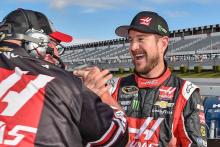 Kurt Busch on song at Pocono's Tricky Triangle