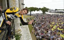 Rossi signs off 'incredible weekend' with Goodwood visit
