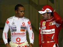 Hamilton: Alonso my nemesis, Prost to my Senna