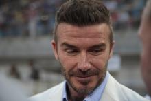 - starting grid, David Beckham