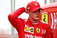 Mick Schumacher (GER) Ferrari Test