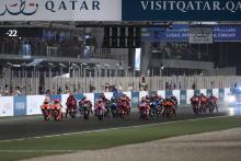 Marc Marquez race start, Qatar MotoGP race, 6 March