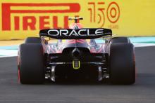 Sergio Perez (MEX) Red Bull Racing RB18 rear