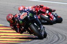 Francesco Bagnaia crash, German MotoGP race, 19 June