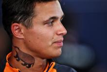 Lando Norris (GBR) McLaren - badger 'tattoo'. Formula 1 World Championship, Rd 16, Italian Grand Prix, Monza, Italy,