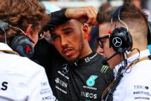 Lewis Hamilton (GBR) Mercedes AMG F1 on the grid. Formula 1 World Championship, Rd 19, United States Grand Prix, Austin,