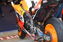 Honda bike, Valencia MotoGP test, 8 November