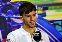 Pierre Gasly (FRA) AlphaTauri in the FIA Press Conference. Formula 1 World Championship, Rd 21, Brazilian Grand Prix, Sao