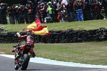 Alvaro Bautista, Superpole race, Australian WorldSBK, 20 November