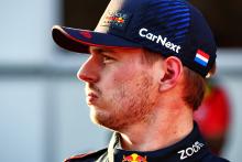 Max Verstappen (NLD) Red Bull Racing in qualifying parc ferme. Formula 1 World Championship, Rd 4, Azerbaijan Grand Prix,