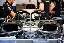 Mercedes AMG F1 W14 being prepared. Formula 1 World Championship, Rd 7, Monaco Grand Prix, Monte Carlo, Monaco,
