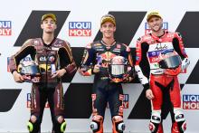 Pedro Acosta, Tony Arbolino, Jake Dixon, Moto2, German MotoGP, 17 June