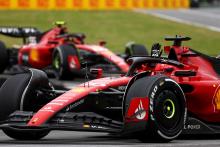 Charles Leclerc (MON) Ferrari SF-23 celebrates at the end of the race. Formula 1 World Championship, Rd 9, Canadian Grand