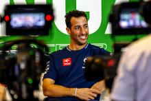 Daniel Ricciardo (AUS) AlphaTauri in the FIA Press Conference. Formula 1 World Championship, Rd 12, Hungarian Grand Prix,