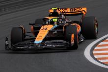 Lando Norris (GBR) McLaren MCL60. Formula 1 World Championship, Rd 14, Dutch Grand Prix, Zandvoort, Netherlands, Practice