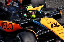 Lando Norris (GBR) McLaren MCL60. Formula 1 World Championship, Rd 15, Italian Grand Prix, Monza, Italy, Qualifying Day.
