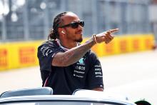 Lewis Hamilton (GBR) Mercedes AMG F1 on the drivers' parade. Formula 1 World Championship, Rd 15, Italian Grand Prix,