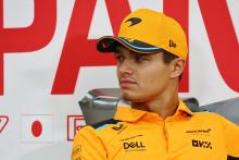 Lando Norris (GBR) McLaren in the FIA Press Conference. Formula 1 World Championship, Rd 17, Japanese Grand Prix, Suzuka,