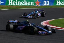 Pierre Gasly (FRA) Alpine F1 Team A523. Formula 1 World Championship, Rd 17, Japanese Grand Prix, Suzuka, Japan, Race