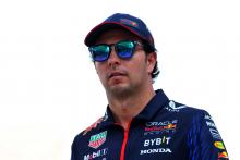 Sergio Perez (MEX) Red Bull Racing. Formula 1 World Championship, Rd 18, Qatar Grand Prix, Doha, Qatar, Preparation Day.
