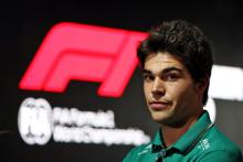 Lance Stroll (CDN) Aston Martin F1 Team. Formula 1 World Championship, Rd 18, Qatar Grand Prix, Doha, Qatar, Preparation