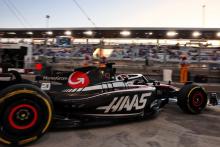 Kevin Magnussen (DEN) Haas VF-23 leaves the pits. Formula 1 World Championship, Rd 18, Qatar Grand Prix, Doha, Qatar,